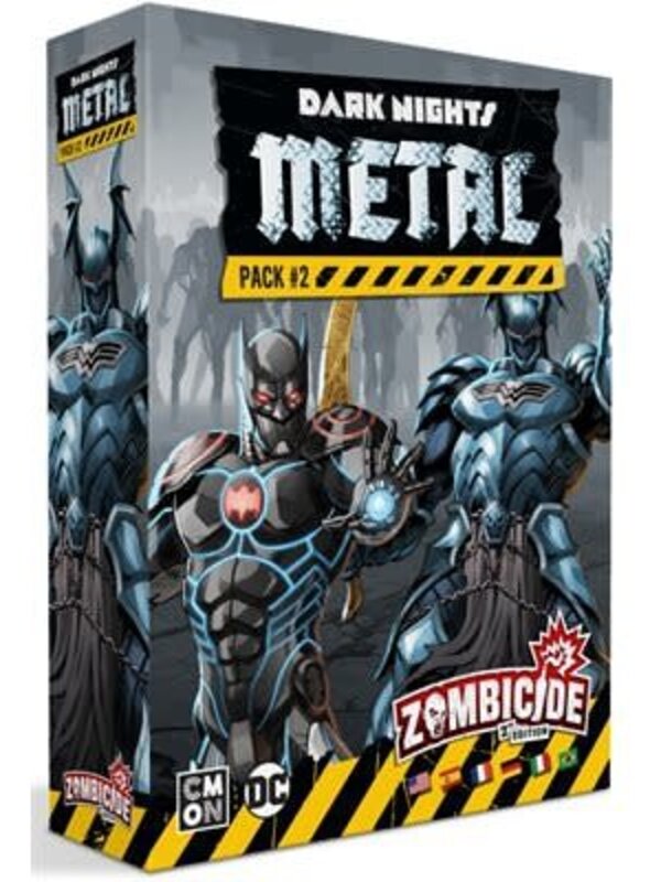 CMON Limited Zombicide: 2nd Edition: Ext. Dark Nights Metal: Promo Pack 2 (ML)