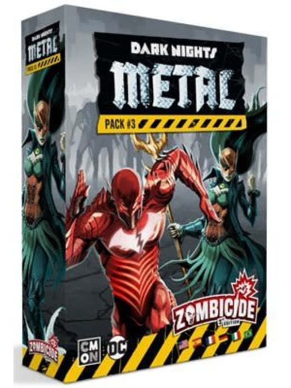 CMON Limited Zombicide: 2nd Edition: Ext. Dark Nights Metal: Promo Pack 3 (ML)