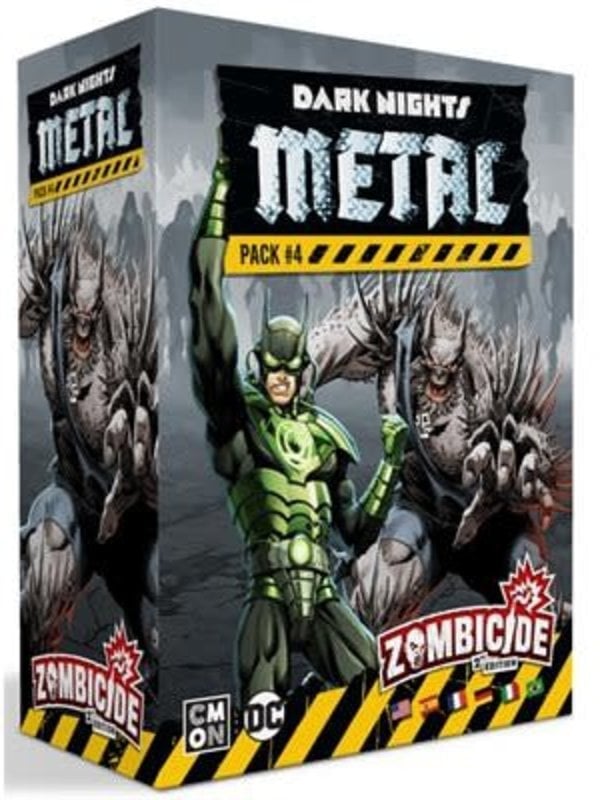 CMON Limited Zombicide: 2nd Edition: Ext. Dark Nights Metal: Promo Pack 4 (ML)