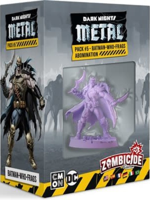 CMON Limited Zombicide: 2nd Edition: Ext. Dark Nights Metal: Promo Pack 5 (ML)