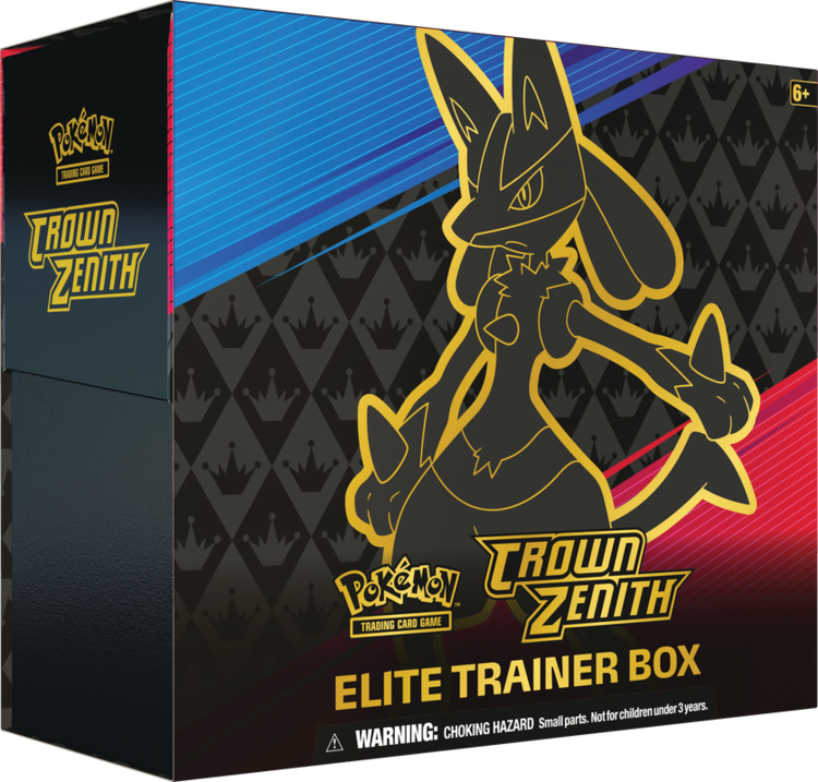 Pokemon Pokemon: Sword & Shield 12.5 Crown Zenith: Elite Trainer Box (EN)