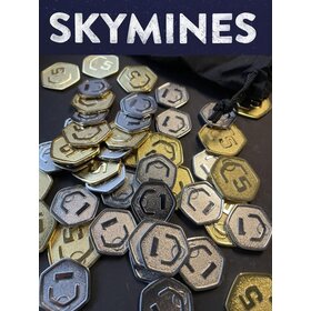 Super Meeple Skymines: Ext. 50 Pièces En Métal (ML)