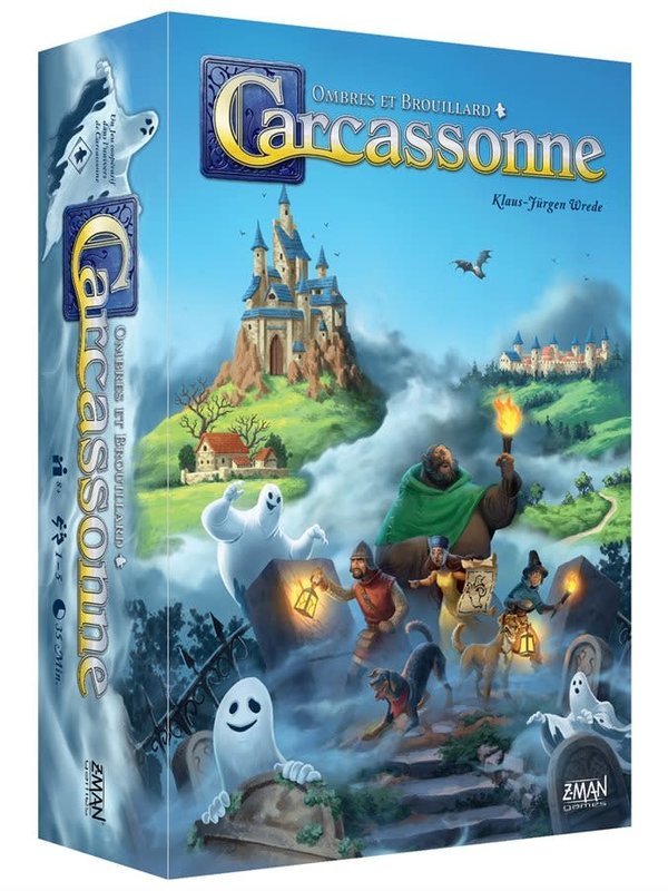 Z-Man Games, Inc. Carcassonne: Ombres et Brouillard (FR)