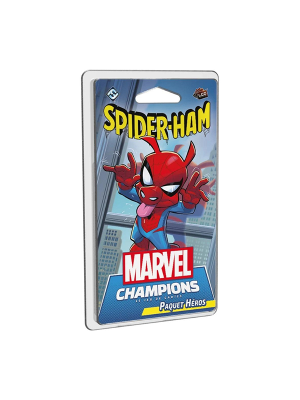 Fantasy Flight Games Marvel Champions JCE: Ext. Spider-Ham: Paquet Héros (FR)