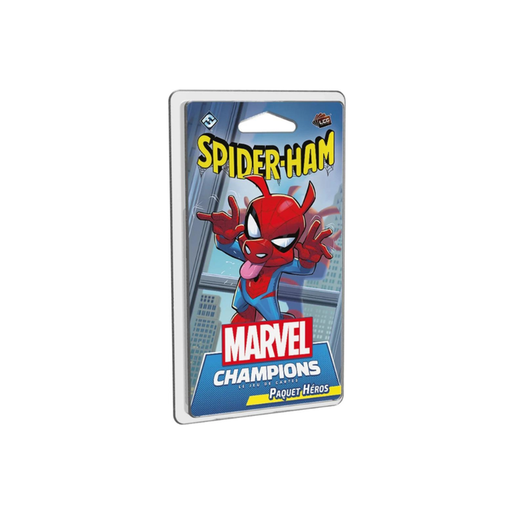Fantasy Flight Games Marvel Champions JCE: Ext. Spider-Ham: Paquet Héros (FR)