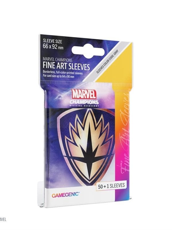 Gamegenic GGS15022ML «Marvel Champions» 66mm X 92mm Guardians of the Galaxy / 50 Sleeves Gamegenic