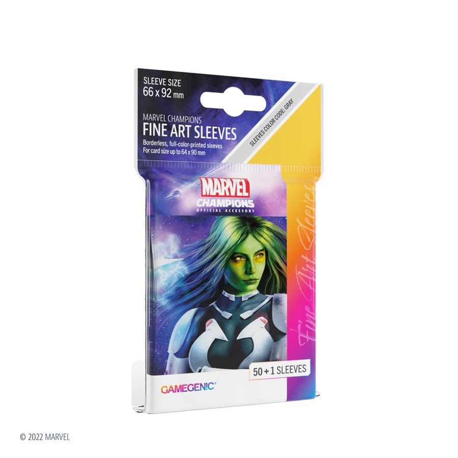 GGS15017ML «Marvel Champions» 66mm X 92mm Gamora / 50 Sleeves Gamegenic