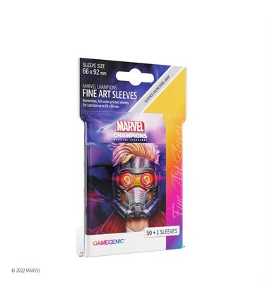 Gamegenic GGS15016ML «Marvel Champions» 66mm X 92mm Star-Lord / 50 Sleeves Gamegenic