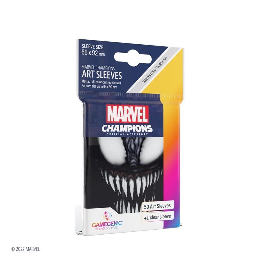 GGS15023ML «Marvel Champions» 66mm X 92mm Venom / 50 Sleeves Gamegenic