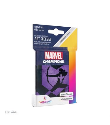 Gamegenic GGS15021ML «Marvel Champions» 66mm X 92mm Hawkeye / 50 Sleeves Gamegenic