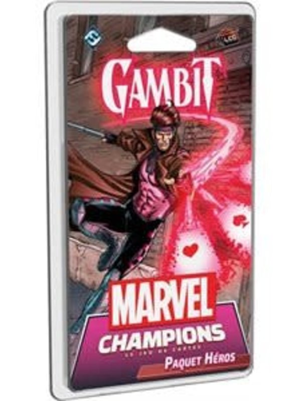 Fantasy Flight Games Marvel Champions JCE: Ext. Gambit: Paquet Héros (FR)
