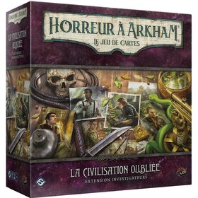 Fantasy Flight Games Horreur À Arkham: Le Jeu De Cartes: Ext. La Civilisation Oubliée: Ext. Investigateurs (FR)