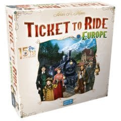 Ticket To Ride: Europe: 15TH Anniversary Edition (EN) Boite Endommagée 15%
