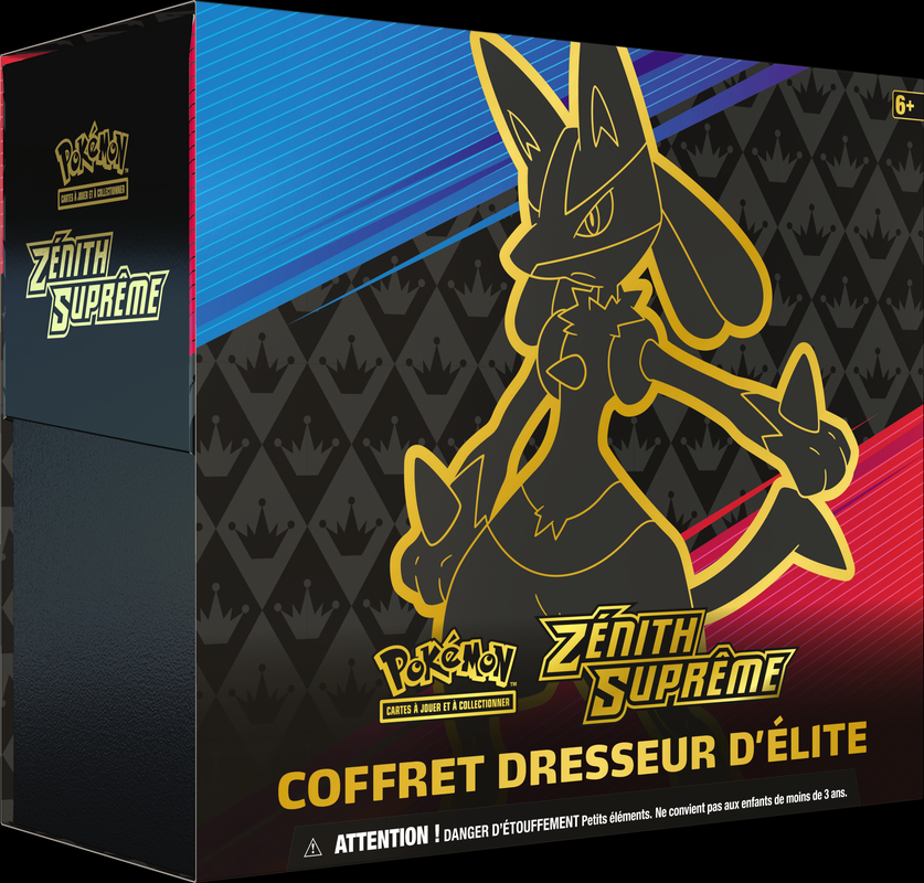 Pokemon: Sword & Shield: 12.5 Zénith Suprême: Coffret Dresseur D'Élite (FR)