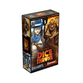 Lucky Duck Games Dice Throne: Saison 2: Boite 1: As De La Gachette Contre Samouraï (FR)