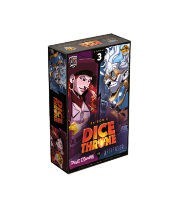 Lucky Duck Games Dice Throne: Saison 2: Boite 3: Pirate Maudite Contre Artificier (FR)