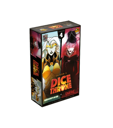 Lucky Duck Games Dice Throne: Saison 2: Boite 4: Séraphine Contre Reine Vampire (FR)