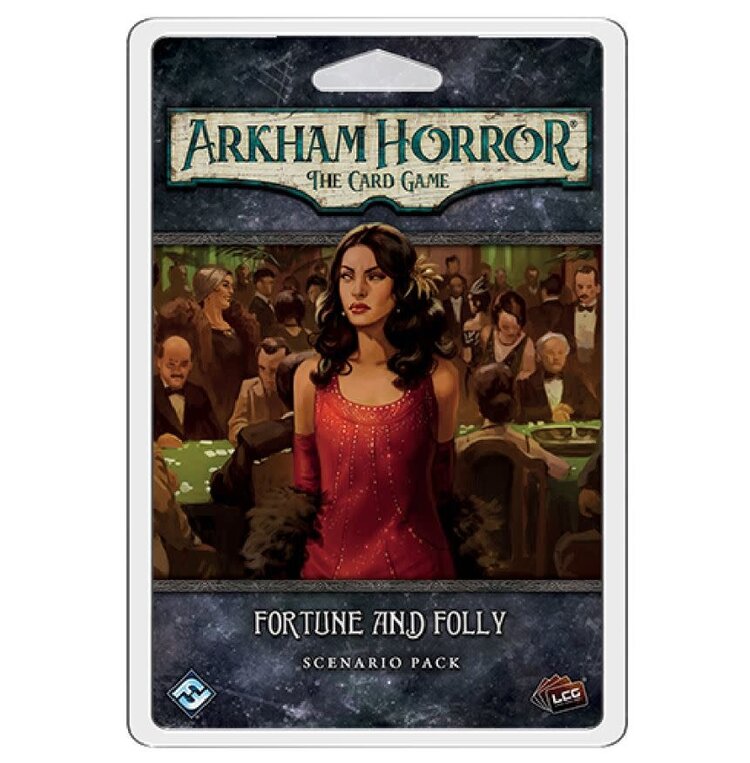 Fantasy Flight Games Arkham Horror LCG: Ext. Fortune And Folly: Scenario Pack (EN)