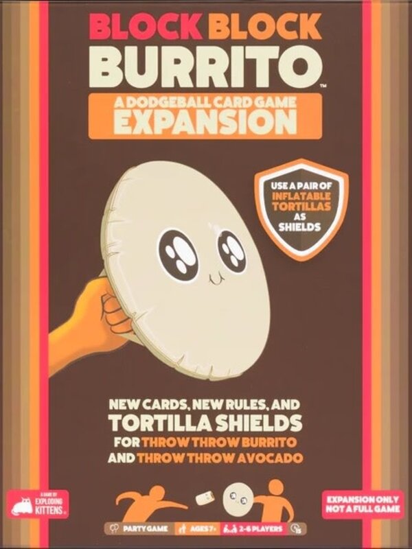 Exploding Kittens Throw Throw Burrito: Ext. Block Block Burrito (EN)