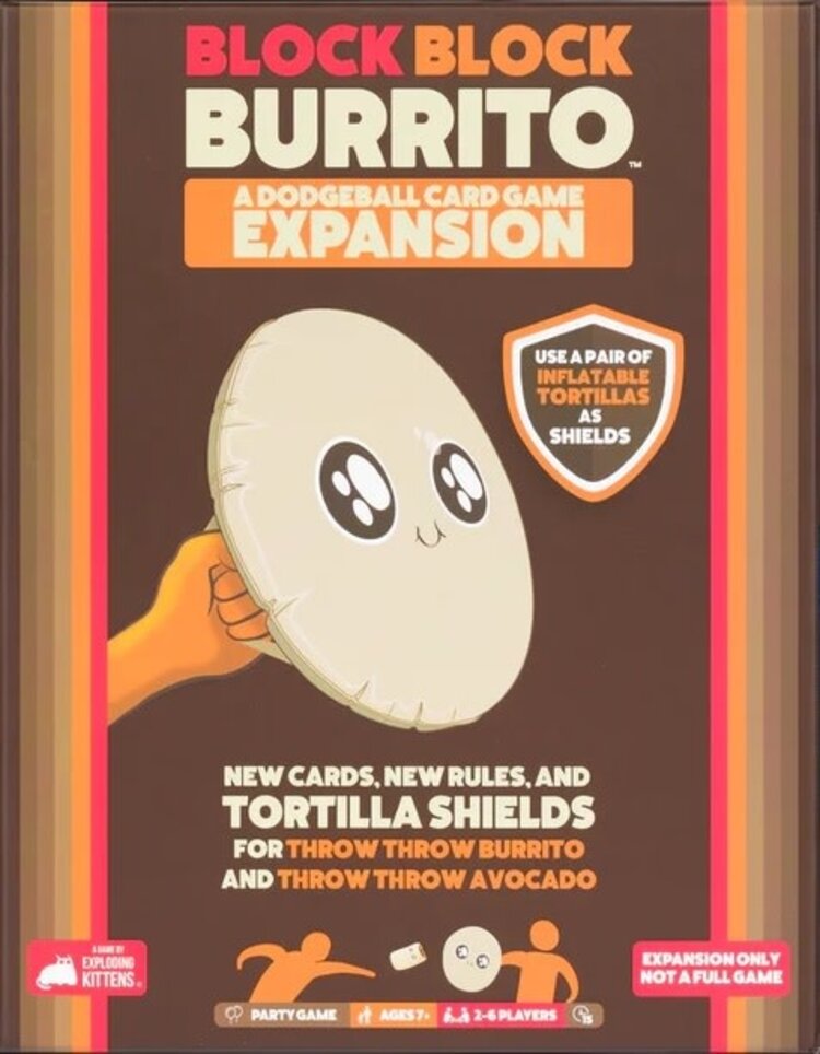 Exploding Kittens Throw Throw Burrito: Ext. Block Block Burrito (EN)