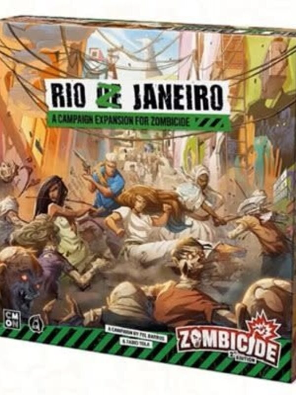 CMON Limited Zombicide: 2nd Edition: Ext. Rio Z Janeiro (EN)