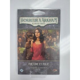 Fantasy Flight Games Horreur A Arkham JCE: Fortune Et Folie: Paquet Scénario (FR)