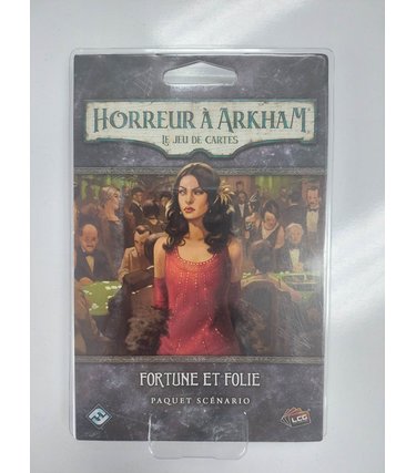 Fantasy Flight Games Horreur A Arkham JCE: Fortune Et Folie: Paquet Scénario (FR)
