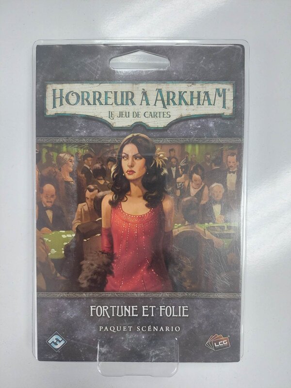 Fantasy Flight Games Horreur A Arkham JCE: Fortune Et Folie: Paquet Scénario (FR)