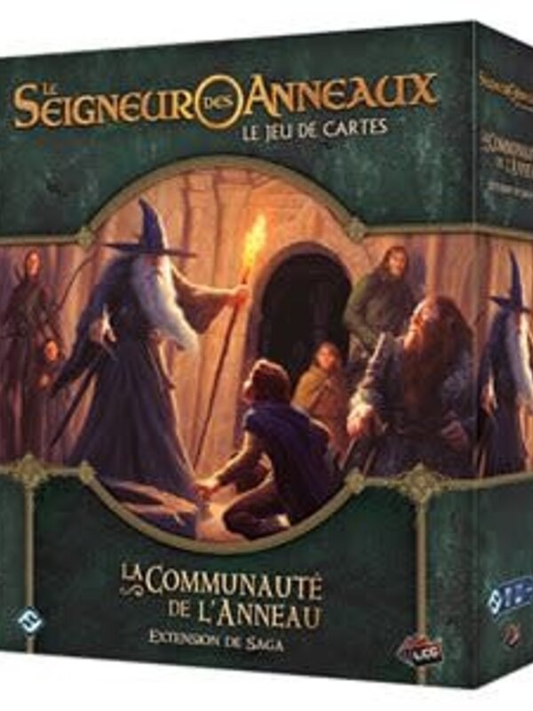 Fantasy Flight Games Le Seigneur Des Anneaux JCE: Ext. La Communauté De L'Anneau: Saga (FR)
