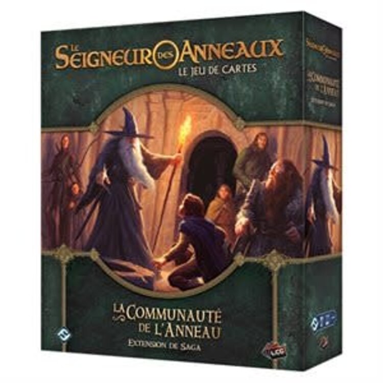 Fantasy Flight Games Le Seigneur Des Anneaux JCE: Ext. La Communauté De L'Anneau: Saga (FR)