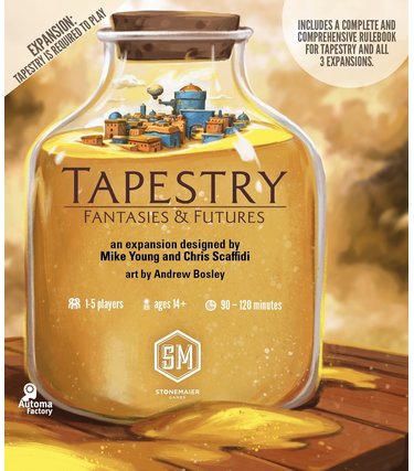 Stonemaier Games Tapestry: Ext. Fantasies & Futures (EN)