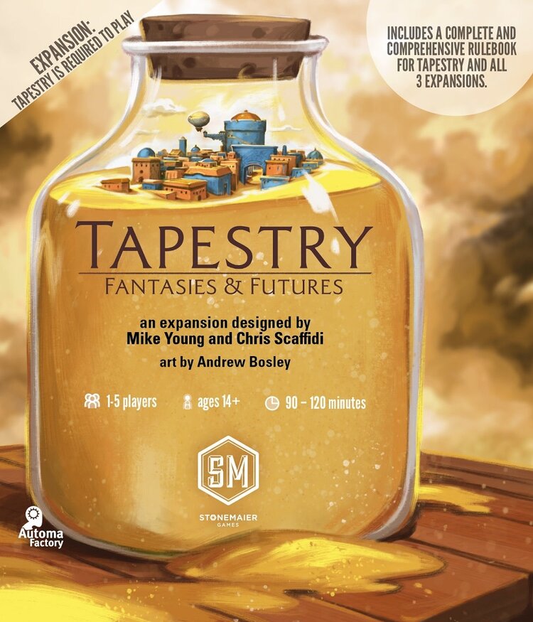 Stonemaier Games Tapestry: Ext. Fantasies & Futures (EN)