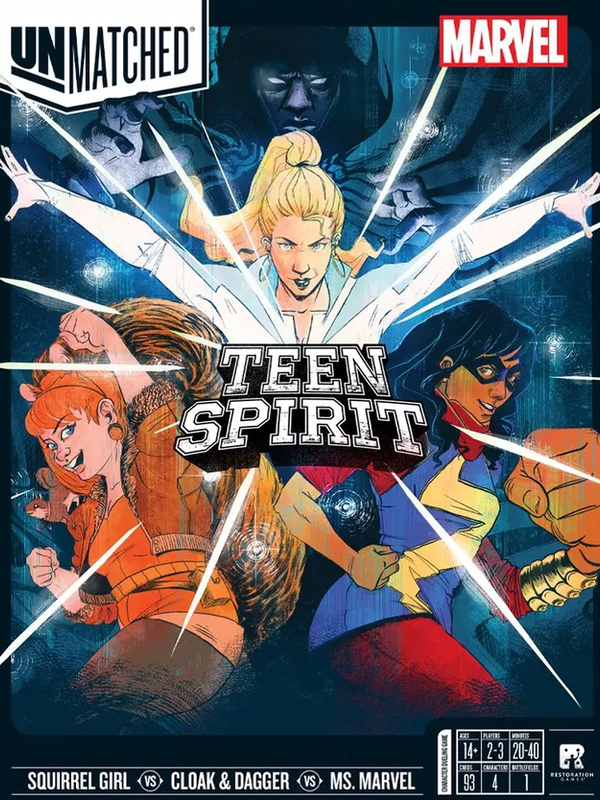 Restoration Games Unmatched: Marvel: Teen Spirit (EN)