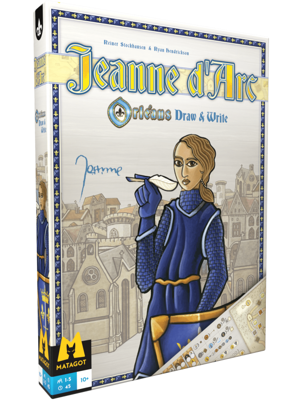 Matagot Orléans: Jeanne d'Arc: Roll & Write (FR)