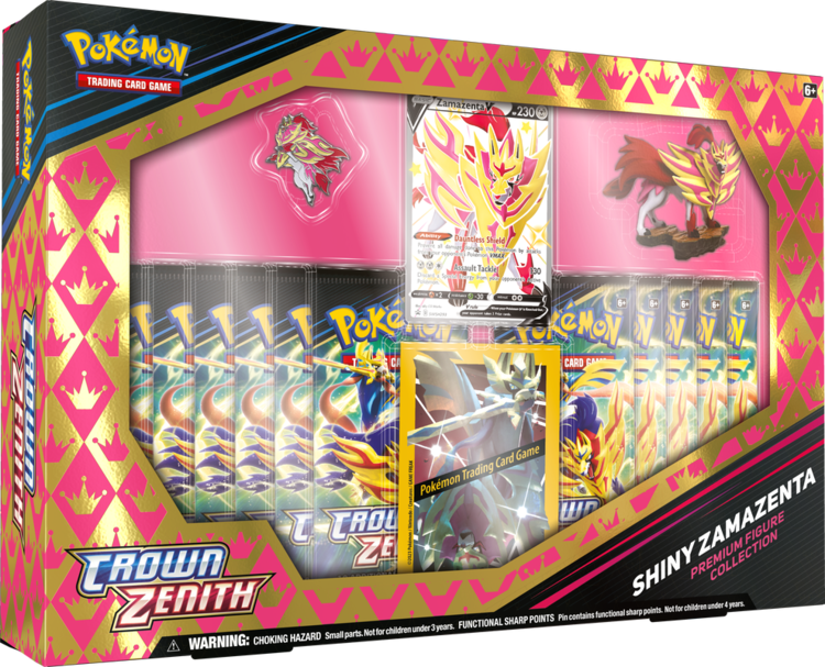 Pokemon Pokemon: Sword & Shield 12.5 Crown Zenith: Premium Figure Collection: Shiny Zamazenta (EN)