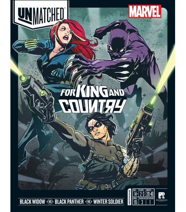 Restoration Games Unmatched: Marvel: For King And Country (EN)
