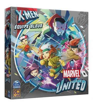CMON Limited Marvel United: X-Men: Ext. Équipe Bleue (FR)