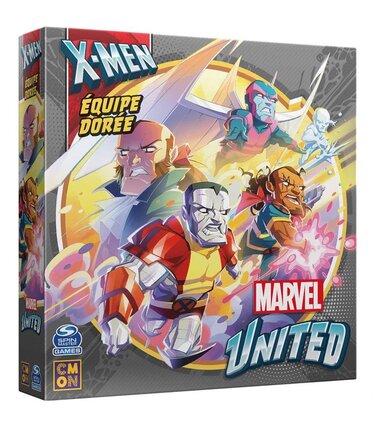 CMON Limited Marvel United: X-Men: Ext. Équipe Dorée (FR)