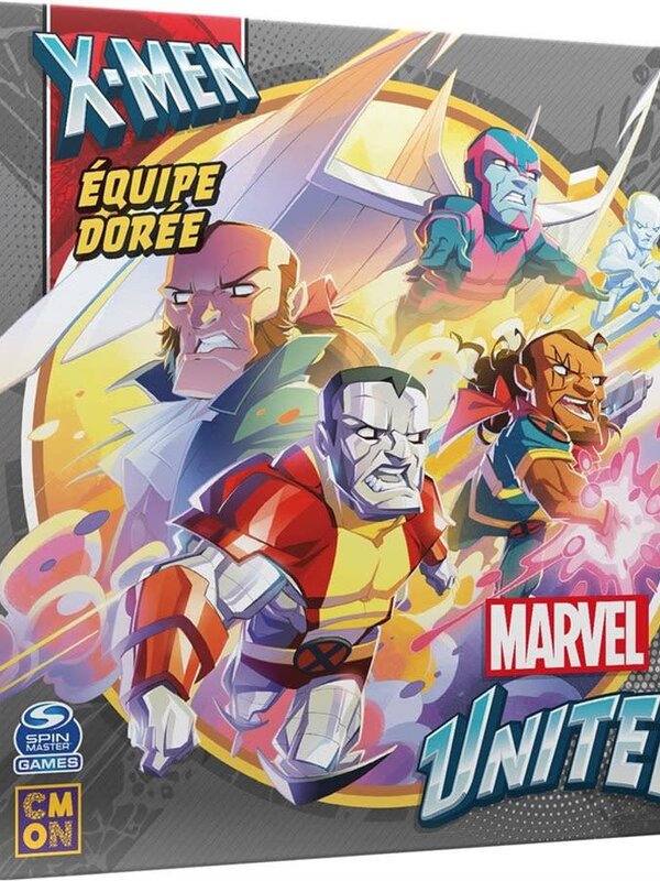 CMON Limited Marvel United: X-Men: Ext. Équipe Dorée (FR)