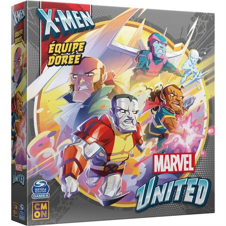 CMON Limited Marvel United: X-Men: Ext. Équipe Dorée (FR)