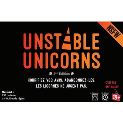 Précommande: Unstable Unicorns: NSFW (FR)