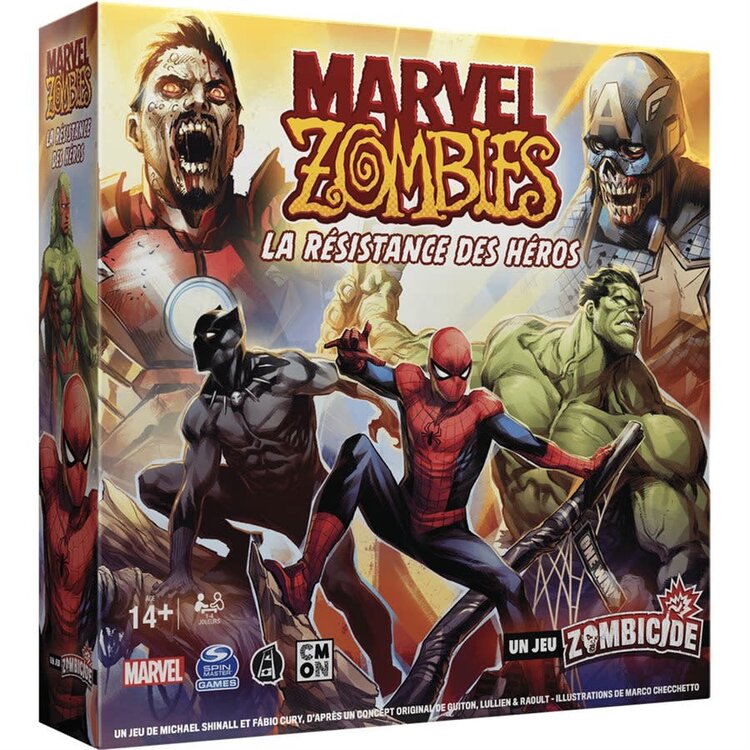 CMON Limited Marvel Zombies: Un Jeu Zombicide: La Résistance Des Héros (FR)