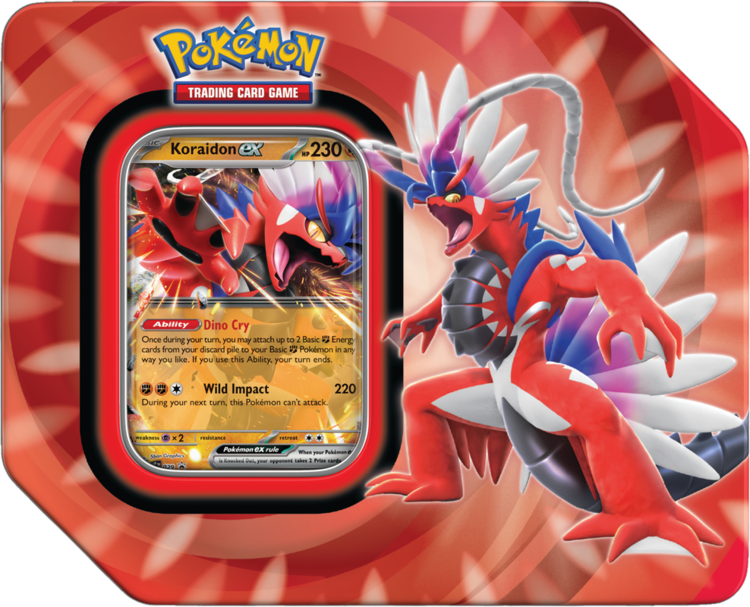 Pokemon Pokemon: Paldea Legends Tin: Koraidon (EN)