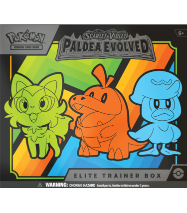 Pokemon Pokemon: SV2 Paldea Evolved: Elite Trainer Box (EN)