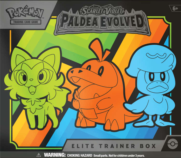 Pokemon Pokemon: SV2 Paldea Evolved: Elite Trainer Box (EN)