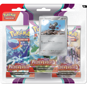 Pokemon Pokemon: SV2 Paldea Evolved 3 Pack Blister (EN)
