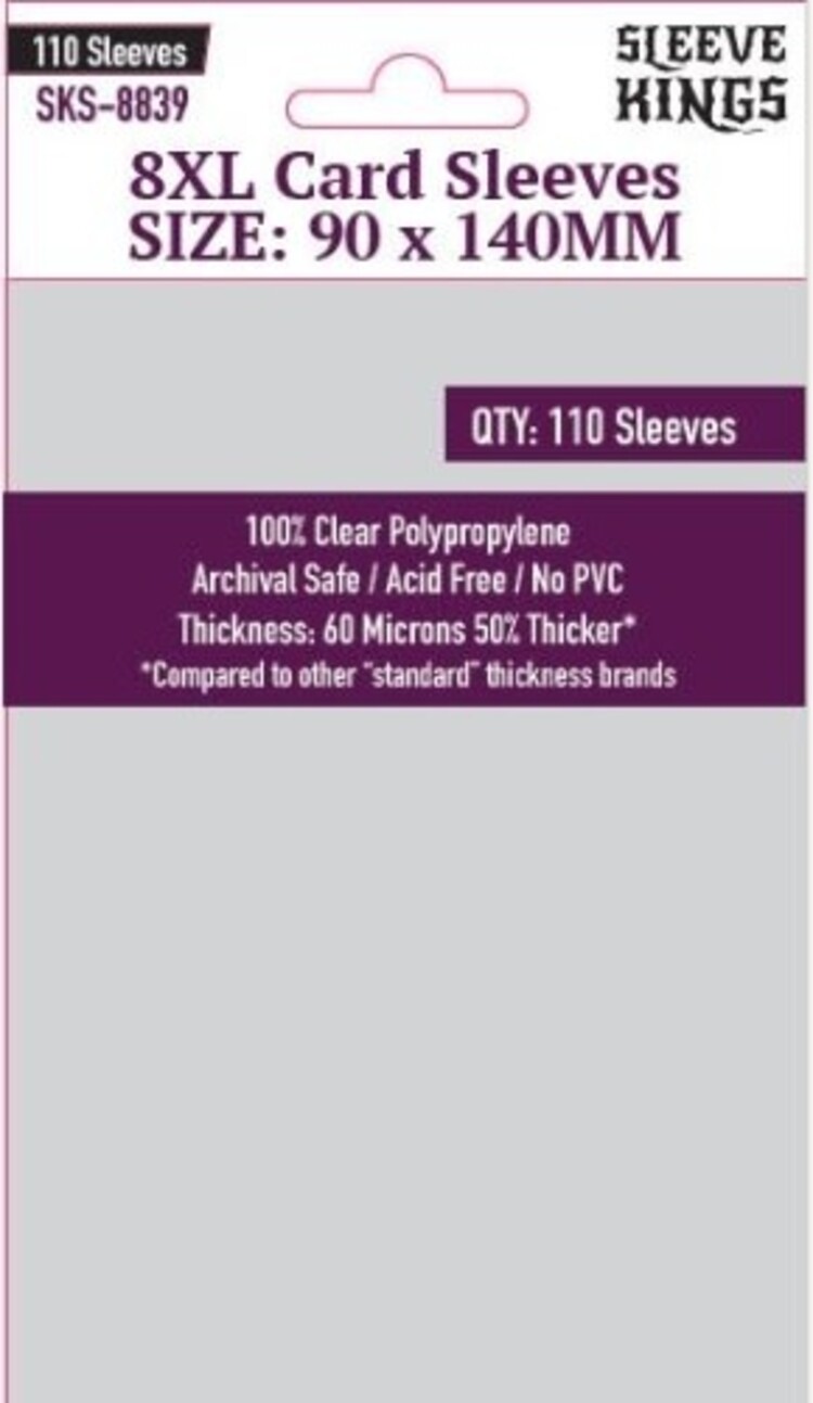 Sleeve Kings SKS-8839 «8 XL» 90mm X 140mm / 110 Kings-Sleeve