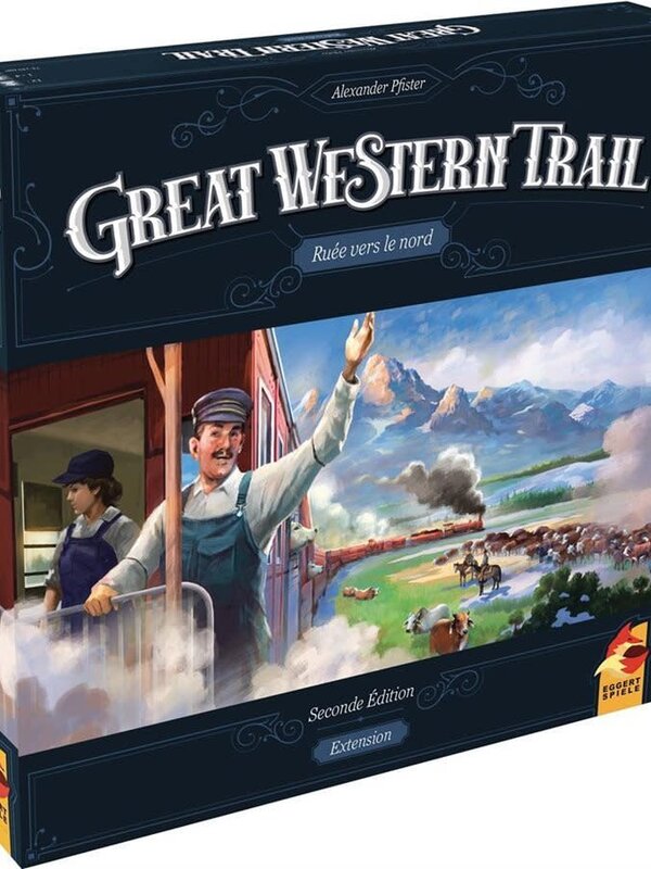 Eggertspiele Great Western Trail: Ext. Ruée Vers Le Nord (Second Edition) (ML)
