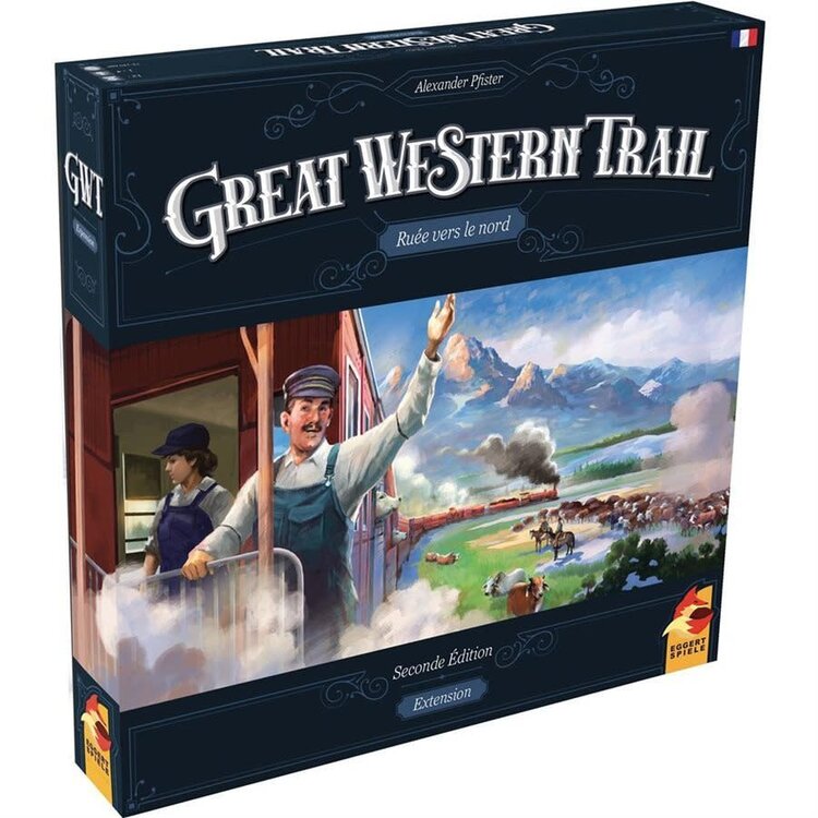 Eggertspiele Great Western Trail: Ext. Ruée Vers Le Nord (Second Edition) (ML)