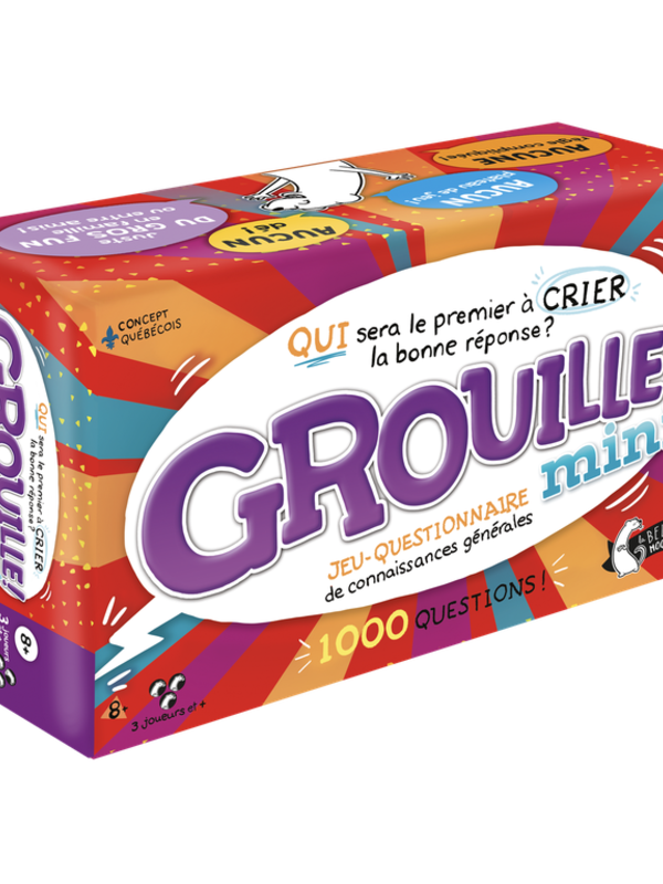 La Belette Moqueuse Grouille!: Mini (FR)